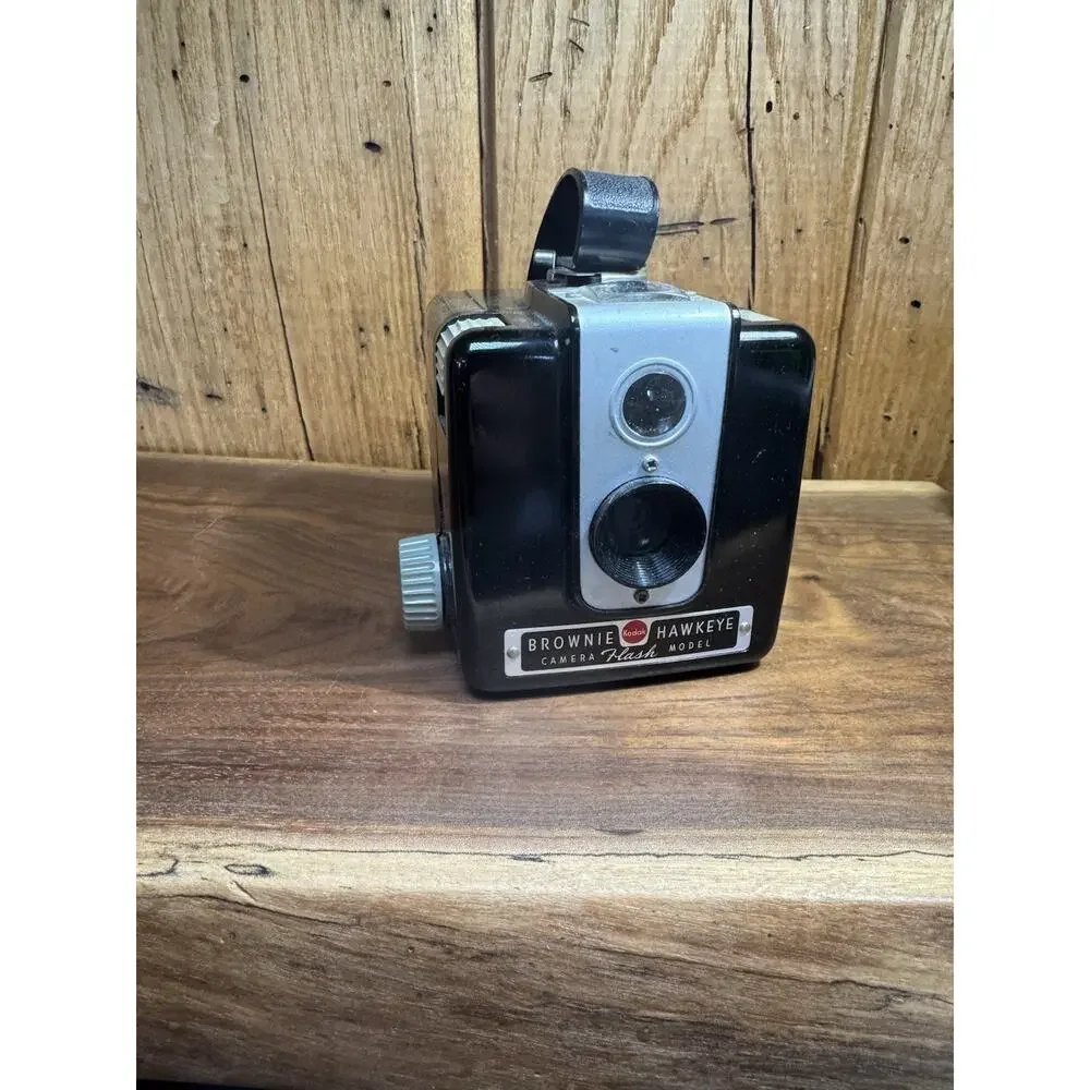 Kodak Brownie Hawkeye Flash Model 620 Box Camera 1950s Vintage Decor